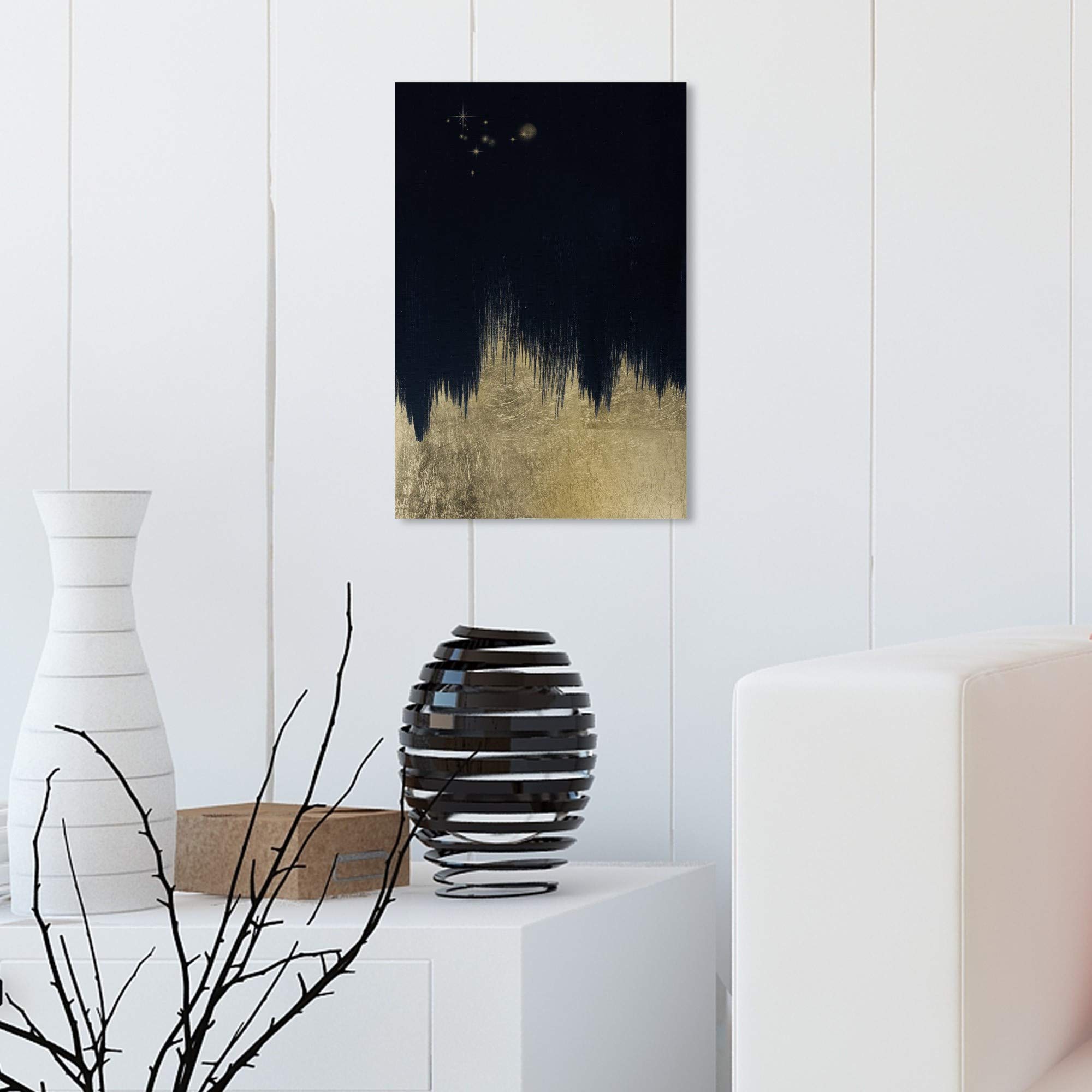 Oliver Gal☆NIGHT FOR STARS The Oliver Gal Artist Co. Impressões em tela abstratas para parede